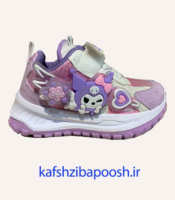 کفش زیبا پوش کرومی یاسی